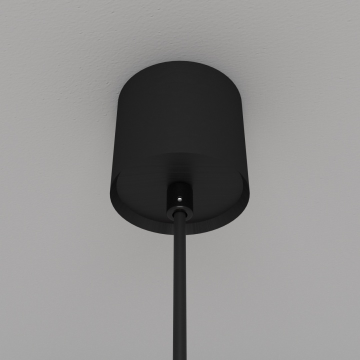 Pendul Luna Ø 20 cm 4000K - Negru - Img 3