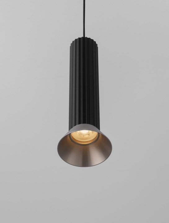 Pendul Luvia Bronz / Negru Ø9,8 x H 200 cm - Img 5