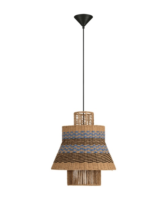Pendul Mande Natural / Negru / Negru Ø40 x H 230 cm - Img 2