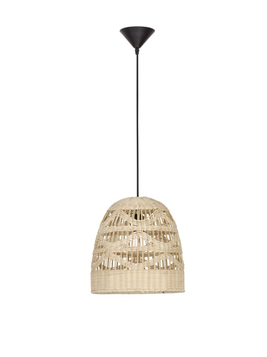 Pendul Marlo Natural / Negru Ø30 x H 185 cm - Img 2