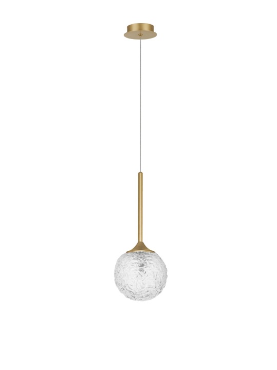 Pendul Mirano Transparent / Auriu Ø15 x H 180 cm - Img 2