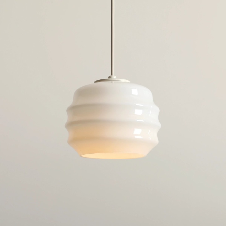 Pendul Puff 16 cm 1xE27 - Alb bumbac - Img 2