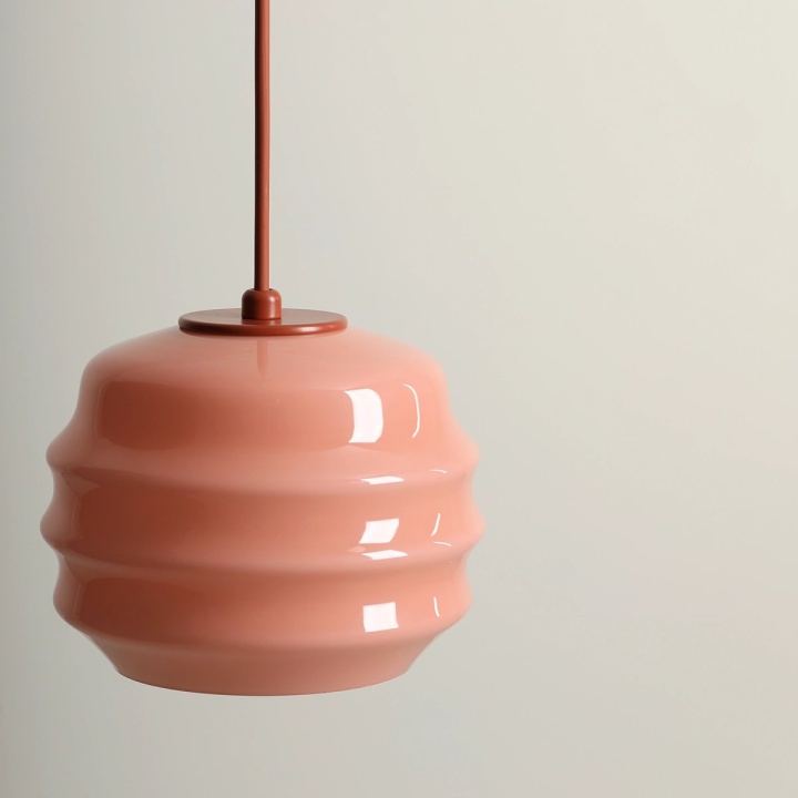 Pendul Puff Glaze 16 cm 1xE27 - Teracotă - Img 3