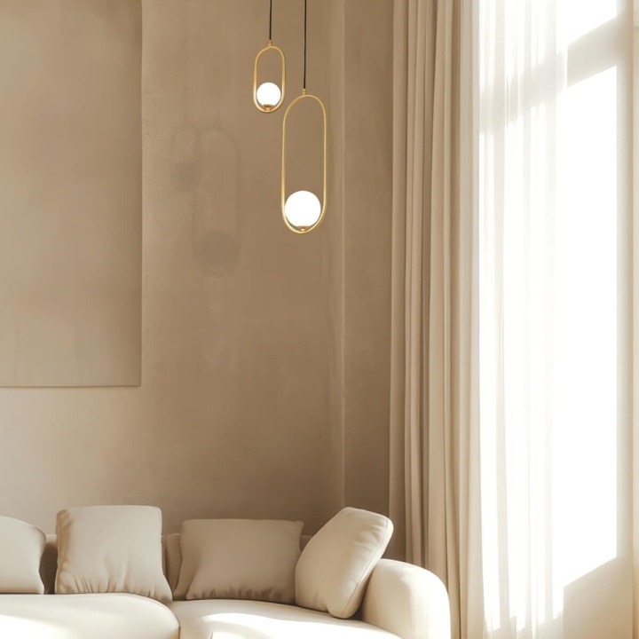 Pendul Valen 1xG9 LED - Gold Matt - Img 3