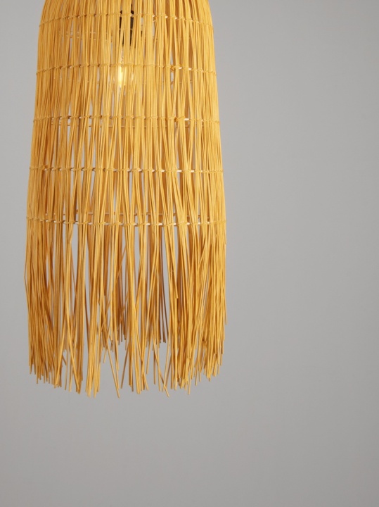 Pendul Vena Thin Yellow / Negru Ø29 x H 194 cm - Img 2