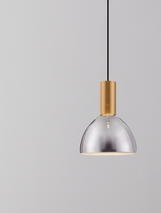 Pendul Voi Gradient Smokey / Auriu Ø17 x H 150 cm - Img 5