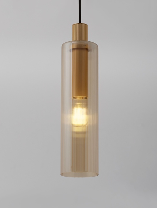 Pendul Zoella Auriu / Chihlimbar Ø10 x H 248 cm - Img 5