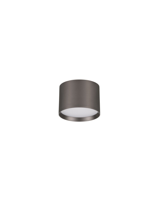 Plafoniera Ζιαζα Nikel / Negru Ø12 x H 8,6 cm - Img 2