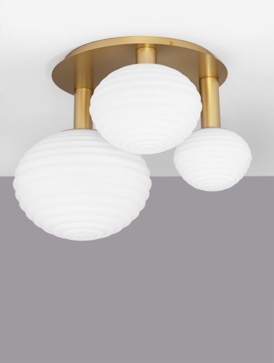Plafoniera Allen Alb / Gold Matt 53,5 x 48 x 39 cm - Img 3