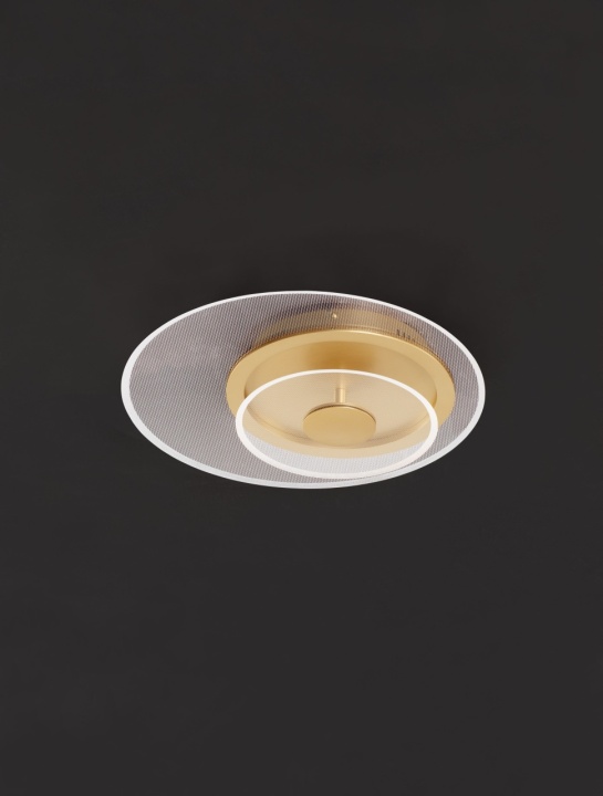 Plafoniera Copo Auriu Ø40 x H 9,6 cm - Img 3