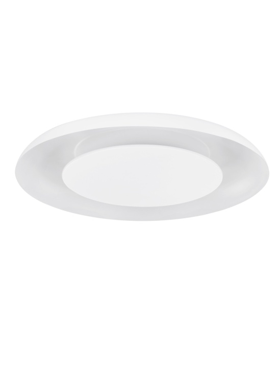 Plafoniera Epos Alb Ø60 x H 6 cm - Img 2