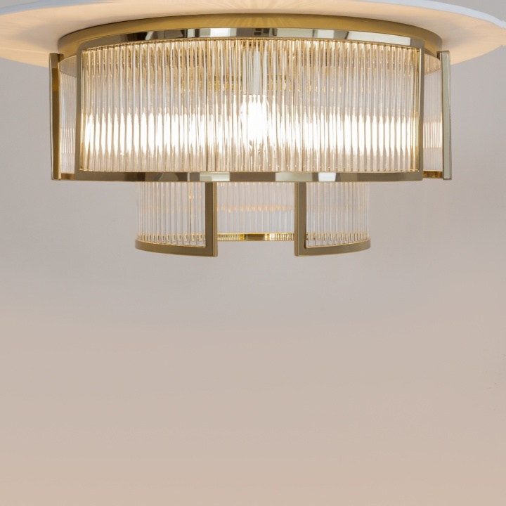 Plafonieră Frame Ø 55.4 cm E14 - Auriu - Img 5