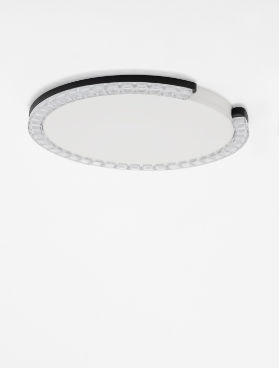 Plafoniera Greamy Negru Ø46 x H 4 cm - Img 3