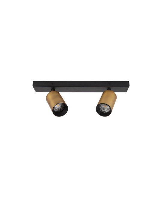Plafoniera Inus Negru / Auriu 27 x 6 x 12,7 cm - Img 2