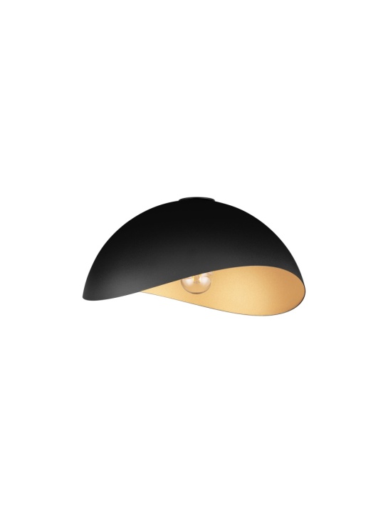 Plafoniera Opsi Negru / Auriu Ø40 x H 20 cm - Img 2