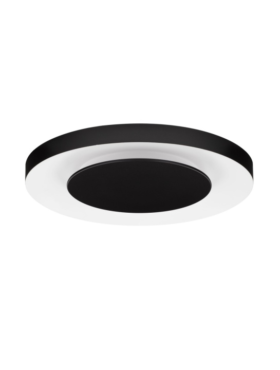 Plafoniera Pada Negru / Alb Ø60 x H 5 cm - Img 2