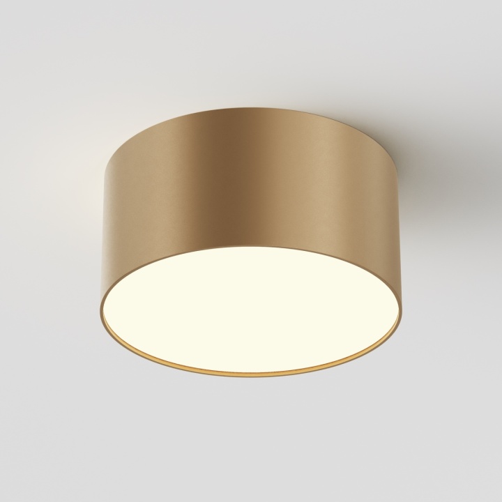 Plafonieră Zon Ø 12 cm 3000K - Auriu - Img 2