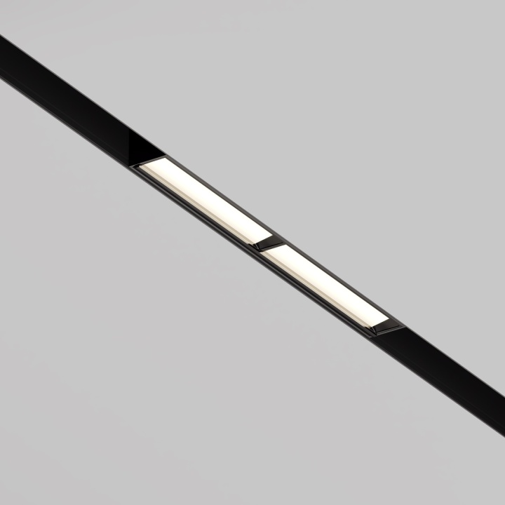 Proiector pentru sina Sina magnetica Exility DIMABIL - 21.9 cm, Negru - Img 2