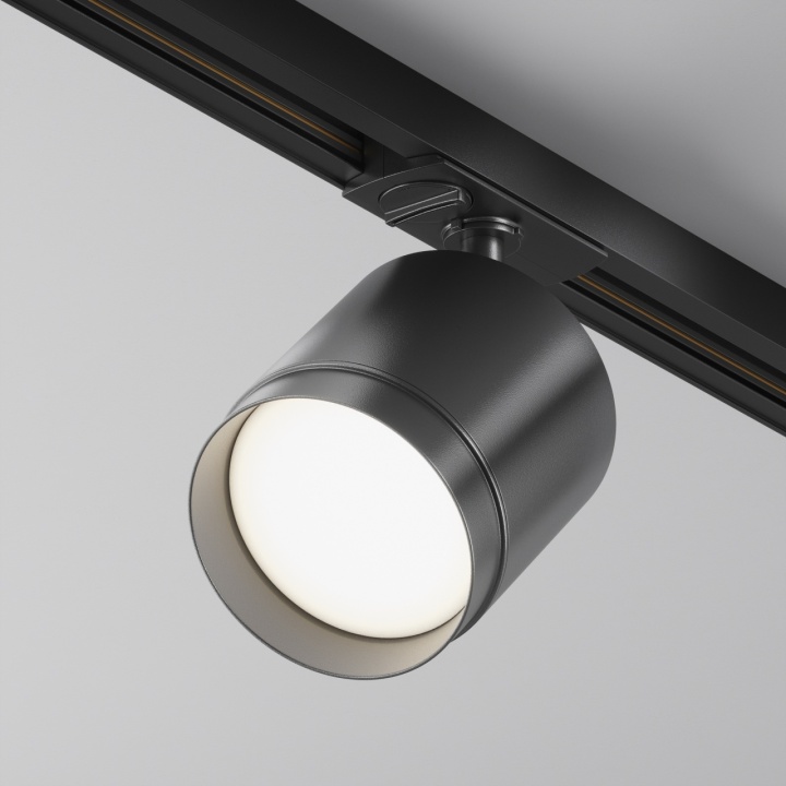 Proiector pentru sina Sine cu proiectoare Unity - Ø 8.2 cm, Negru, GX53 - Img 2