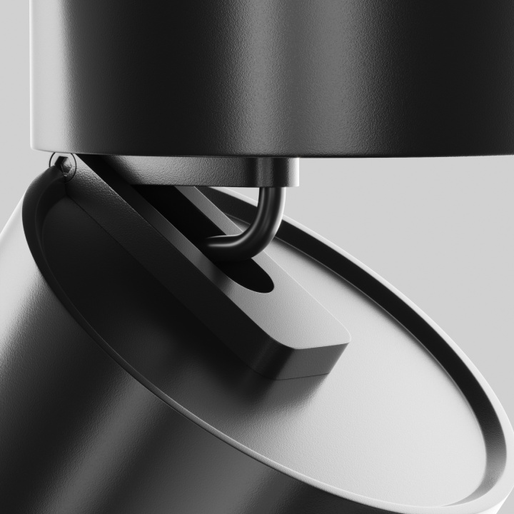 Proiector pentru sina Sine cu proiectoare Unity - Ø 8.5 cm, 3000K Negru - Img 3