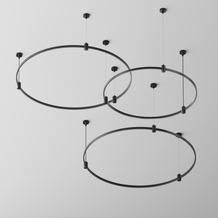 Sina rotunda 65cm Sistem Flarity - Negru - Img 3