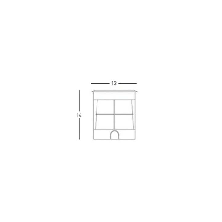 Spot exterior încastrat Nesso 3000K - Stainless Steel - Img 2
