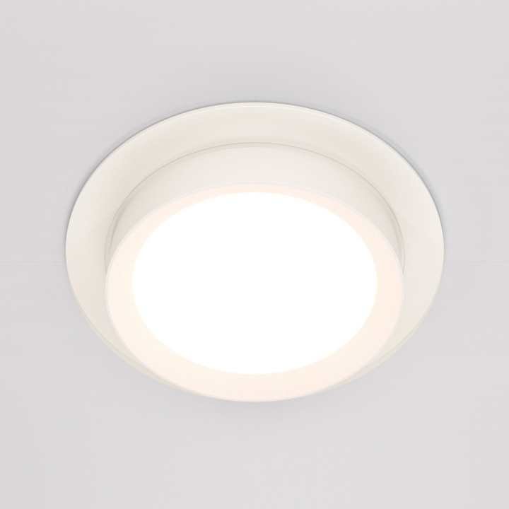 Spot incastrat Hoop - Ø 11 cm, Alb, GX53 - Img 2