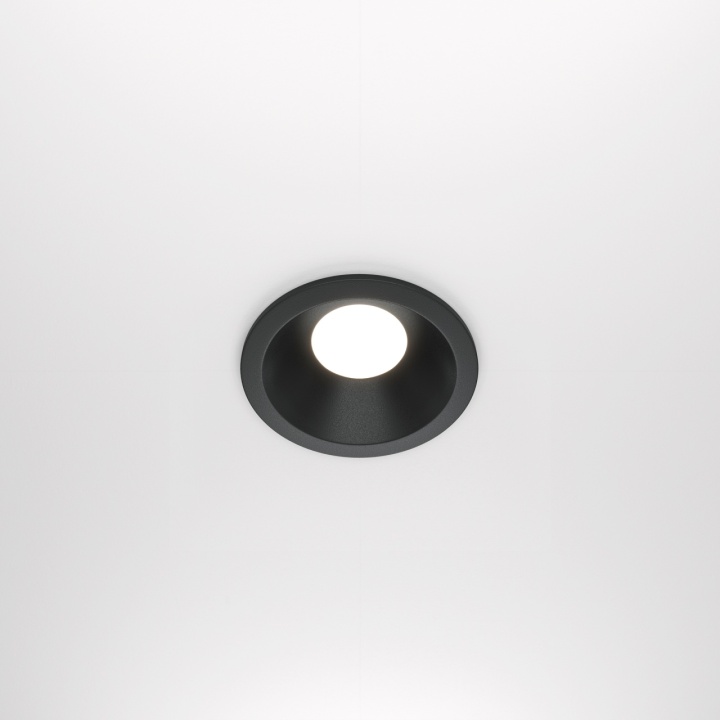 Spot incastrat Zoom - Ø 8.5 cm, Negru, GU10 - Img 3