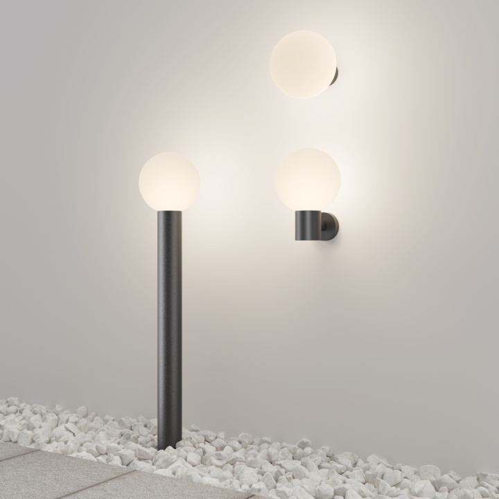 Stalp Bold Ø 20 cm E27 - Negru - Img 3