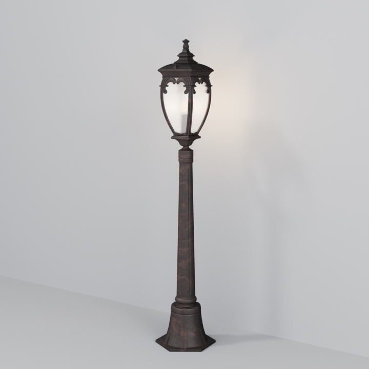 Stalp Fleur Ø 15 cm E27 - Bronz - Img 3