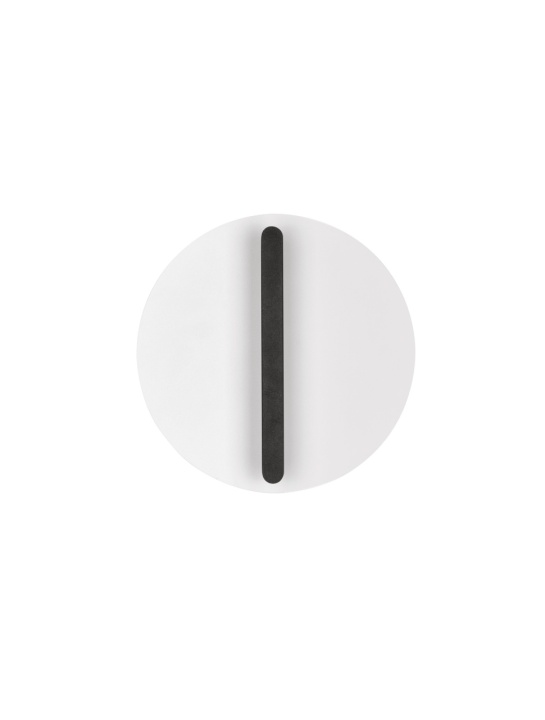 Aplica Nalu Negru / Alb Ø20 x H 8,7 cm - Img 2