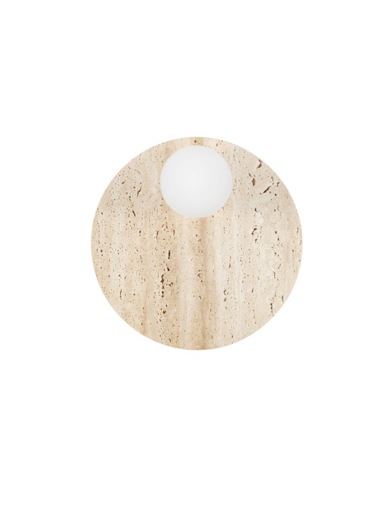 Aplica Ovee Natural / Opal Ø30 x 14 cm - Img 3