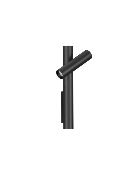 Aplica perete decorativa Arco Negru 3 x 14,2 x 24 cm - Img 3