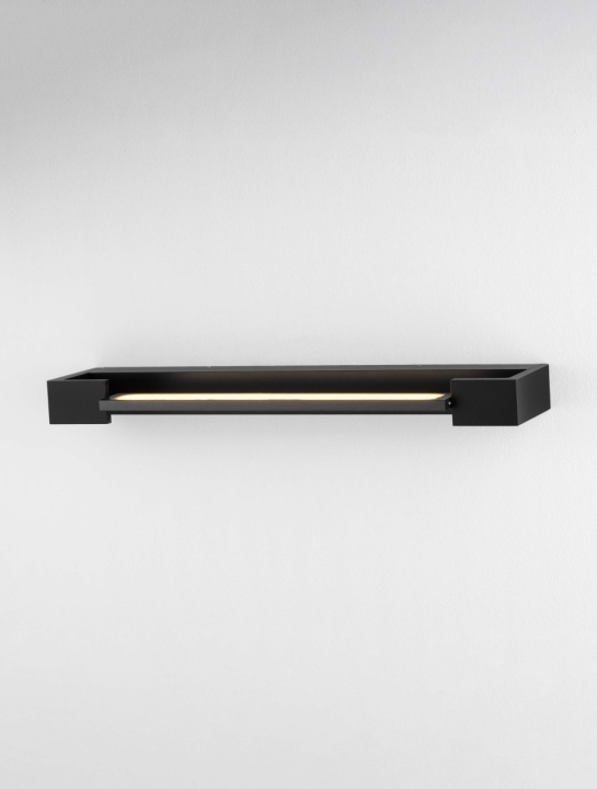 Aplica perete pentru baie Arga Negru 45 x 10 x 4 cm - Img 5