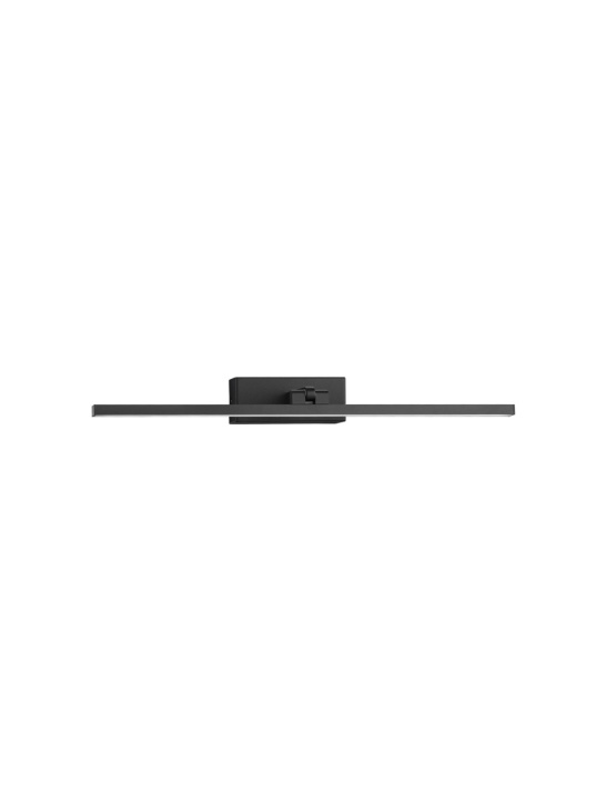 Aplica perete pentru baie Marel Negru 51,5 x 13,5 x 5 cm - Img 2