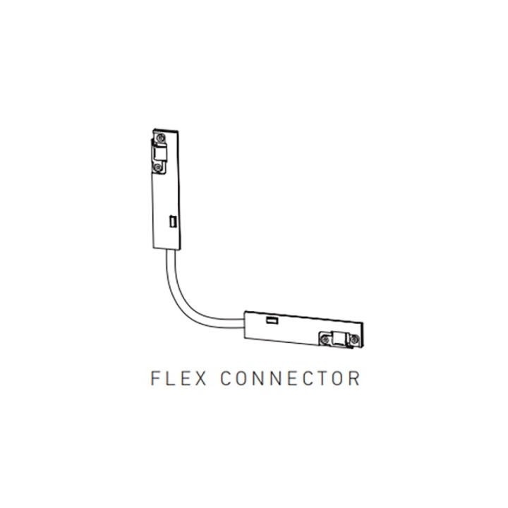 Conector colt vertical trimless Sina magnetica 3mm Micro - Negru - Img 3