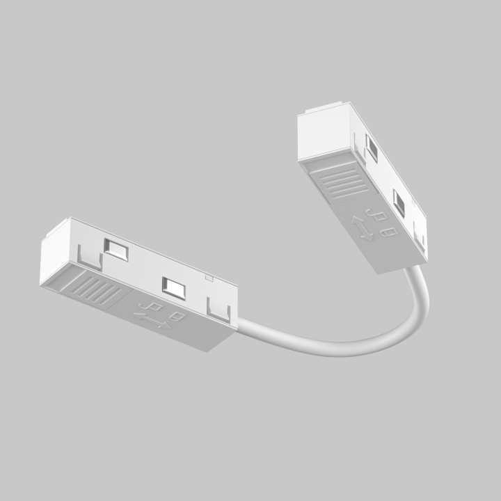 Conector flexibil Sina magnetica Exility - Alb - Img 2