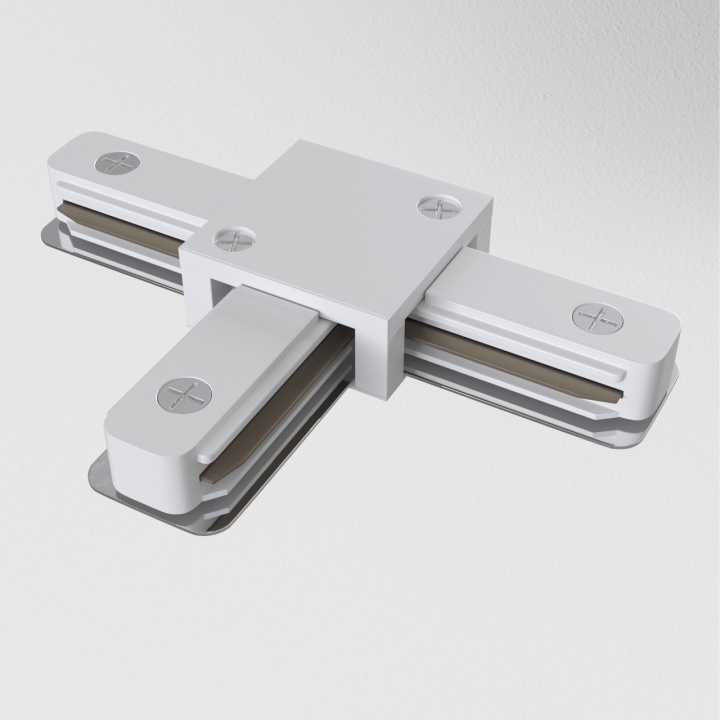 Conector tip T Sine cu proiectoare Unity - Alb - Img 2