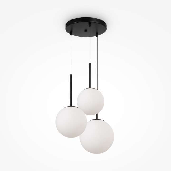 Corp de iluminat suspendat Basic form Ø 40 cm E14 - Negru - Img 2