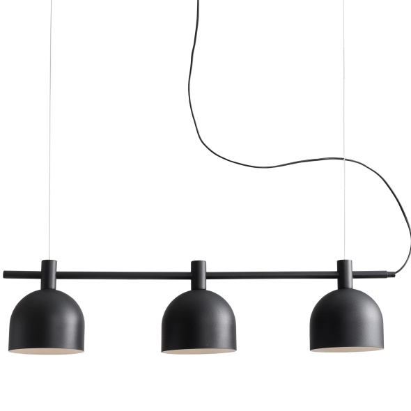 Corp de iluminat suspendat Beryl 83 cm 3xE27 - Negru - Img 6