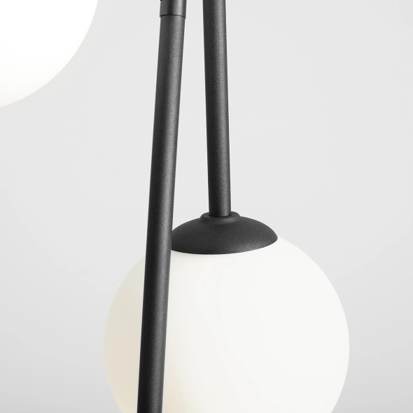 Corp de iluminat suspendat Bosso 30 cm 3xE14 - Negru - Img 4