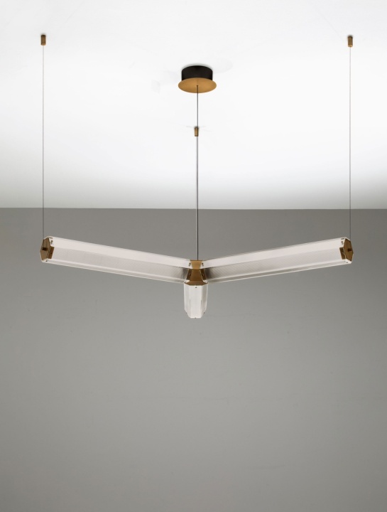 Corp de iluminat suspendat Essenzo Alama antichizata 103 x 96 x 220 cm - Img 6