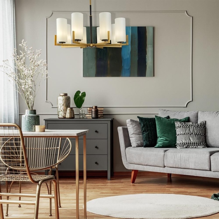 Corp de iluminat suspendat Fortano Ø 76 cm E27 - Multi - Img 6