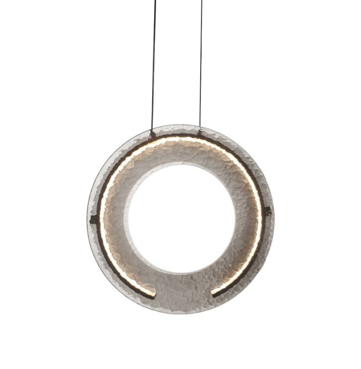 Corp de iluminat suspendat Tamara - Negru / Bronz / Transparent - Img 2