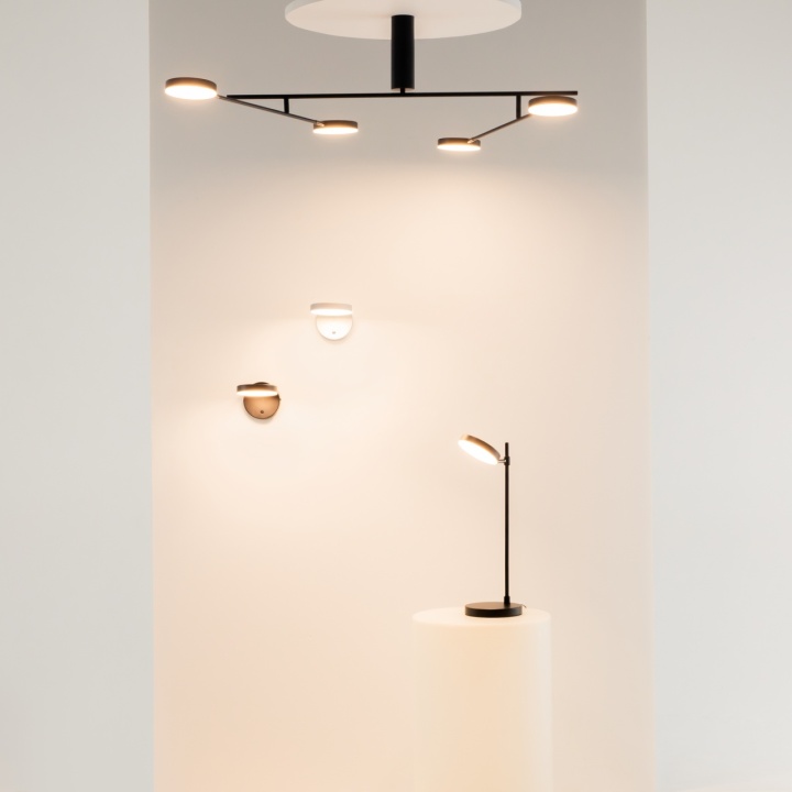 Lampă de masă Fad Ø 19.4 cm 3000K - Negru - Img 3