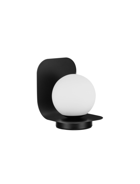 Lampa de masa Kamen Negru / Opal 12 x 14 x 18 cm - Img 2