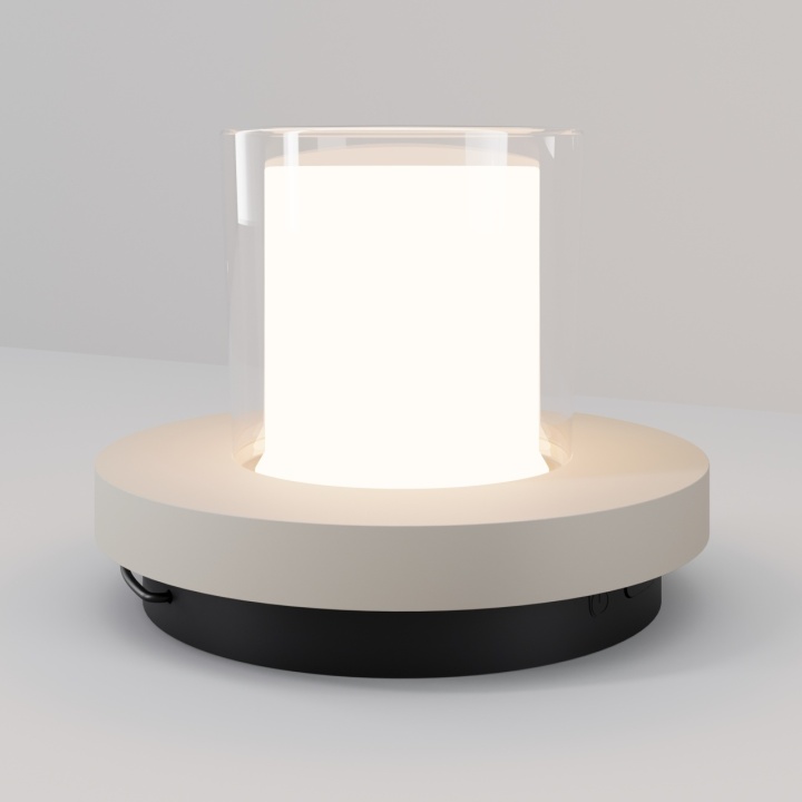 Lampă de masă Lantra Ø 13.2 cm - Negru - Img 3