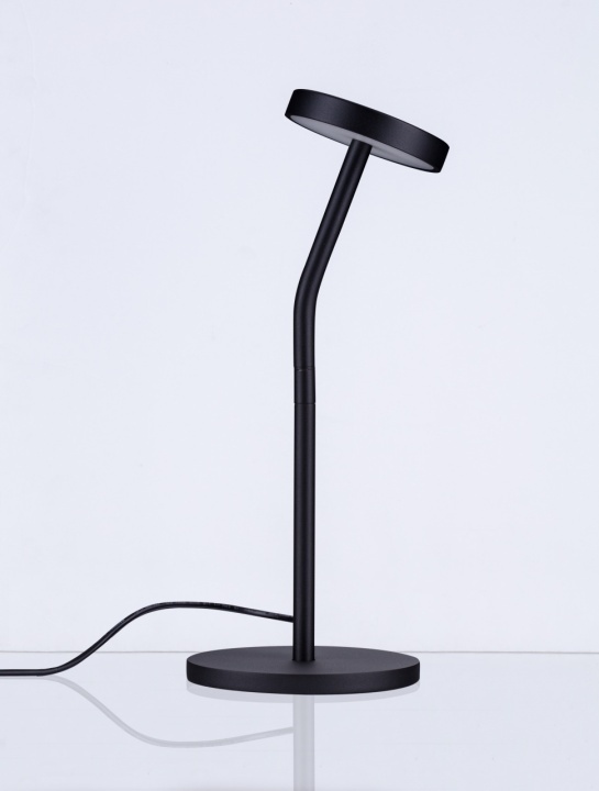 Lampa de masa Logos Negru Ø14 x H 35 cm - Img 3