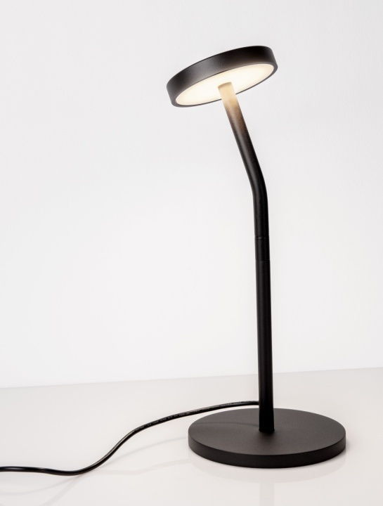 Lampa de masa Logos Negru Ø14 x H 35 cm - Img 5