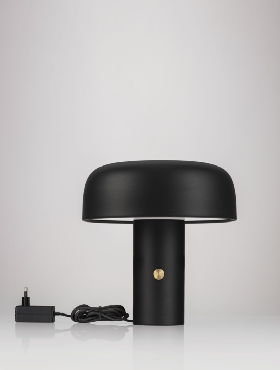 Lampa de masa Noelia Negru Ø30 x H 31 cm - Img 3